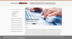 Desktop Screenshot of marktmonitor-immobilien.de
